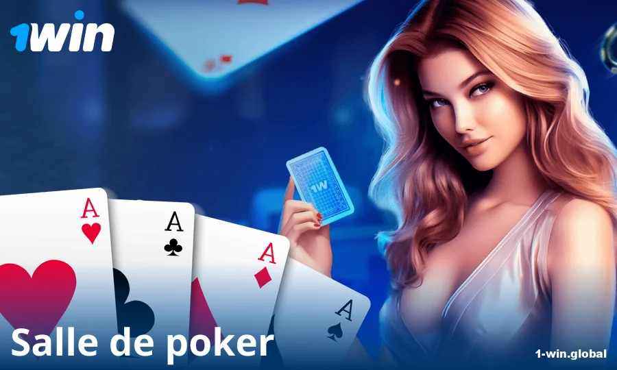 Jouer au poker en ligne dans le casino 1Win FR