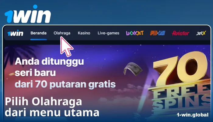 Pilih Kategori Olahraga di 1Win ID