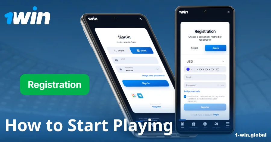 Launching games through the 1win mobile app